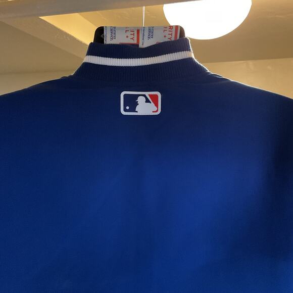 Authentic Los Angeles Dodgers Blue On Field Performance Jacket Men Small NEW NWT - Picture 9 of 12